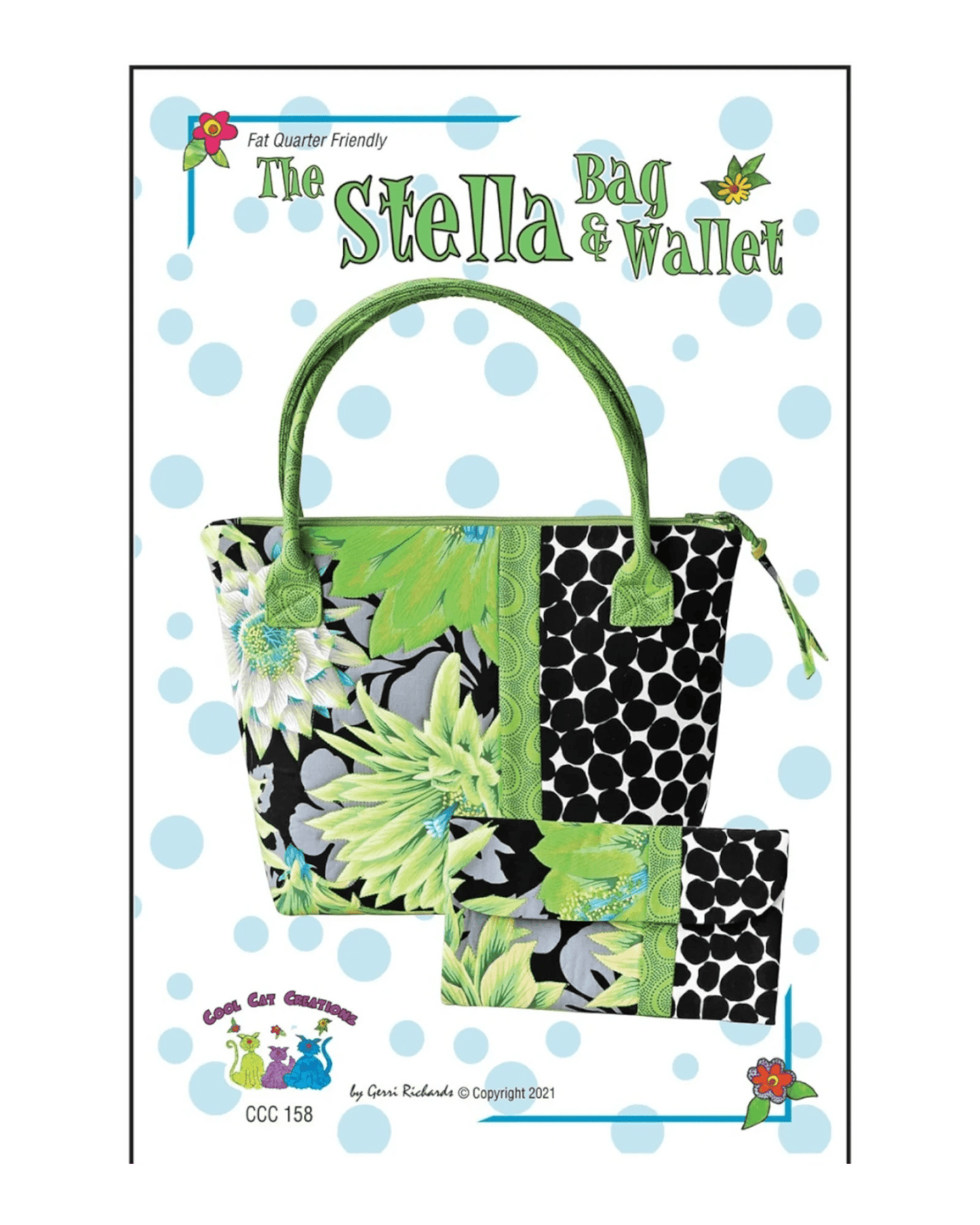 The Stella Bag and Wallet Pattern - Everything Fabric