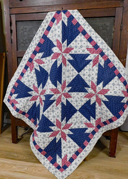 Three Color Fun Quilt Pattern - Everything Fabric