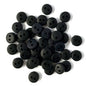 Tiny Round Black 6 mm Buttons - Everything Fabric
