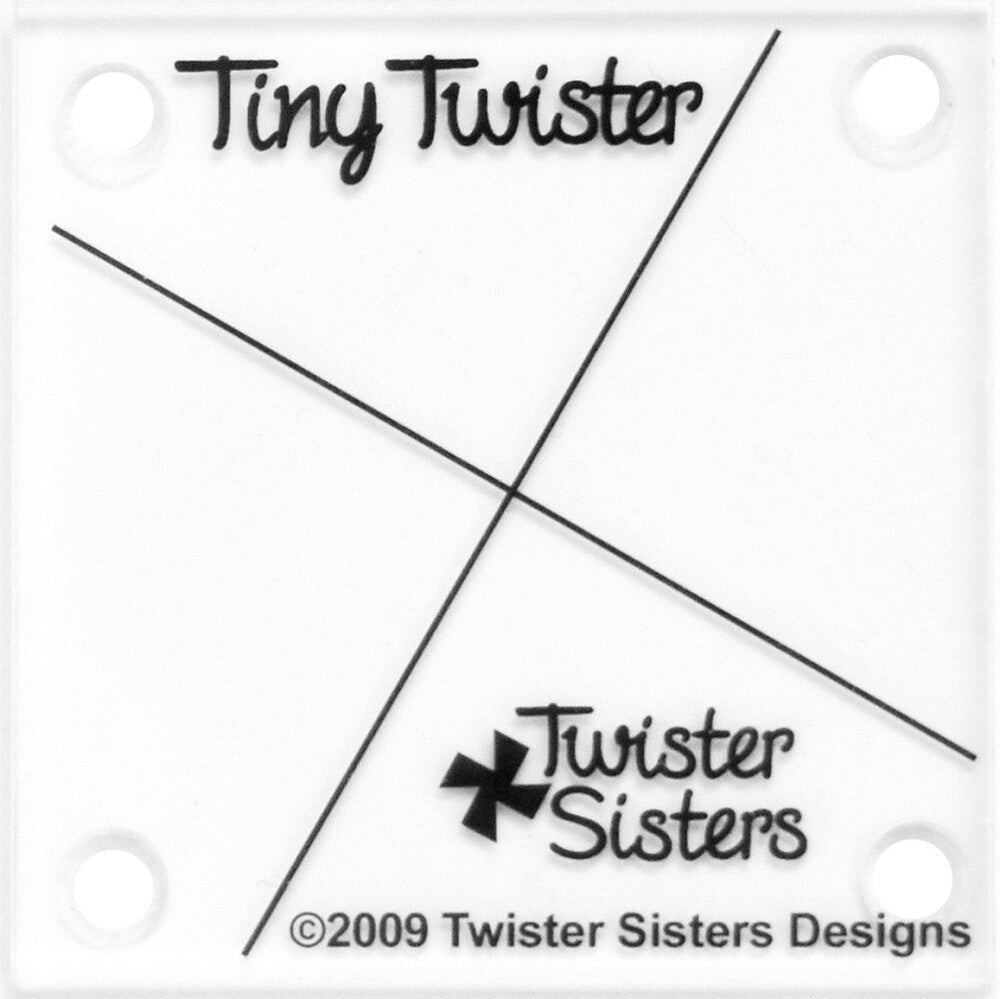 TINY Twister Pinwheel Template - 5 in - Everything Fabric