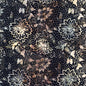 Tonga Batik - Jet Large Peony And Cherry Blossom - Everything Fabric