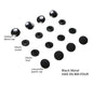 ByAnnie Tool-Free Snaps - Set of 4 - Black Metal