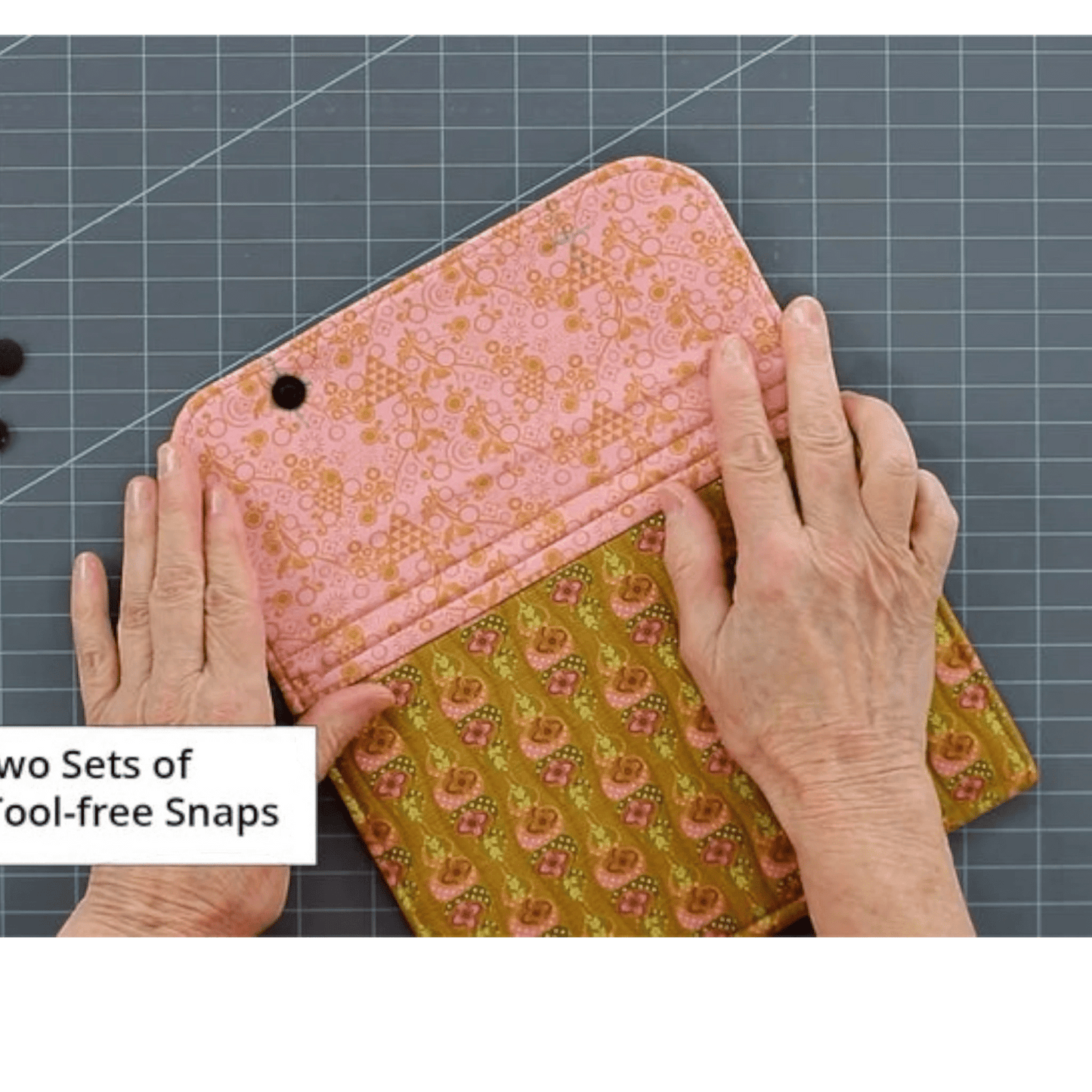 Tool-free Snaps - Set of Four - Nickel - Everything Fabric