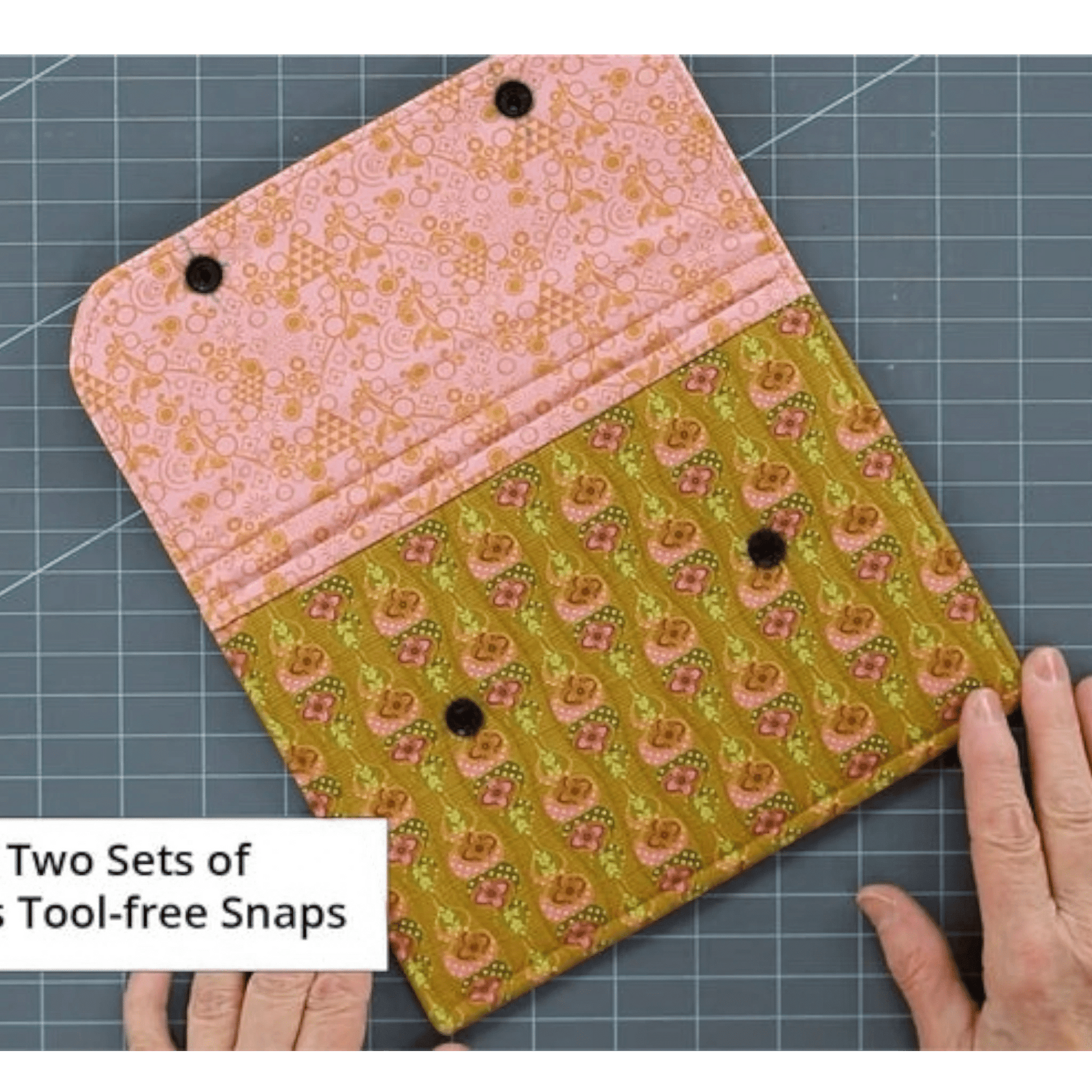 Tool-free Snaps - Set of Four - Nickel - Everything Fabric