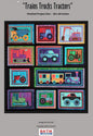 Trains, Trucks, Tractors Applique Pattern - Everything Fabric