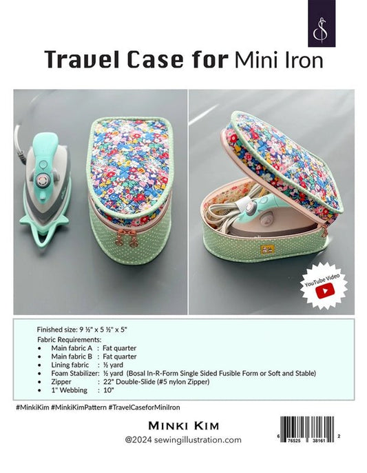 Travel Case for Mini Iron Pattern - Everything Fabric