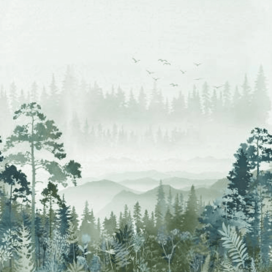 Tree Line - Bluegrass - Everything Fabric