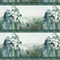 Tree Line - BLUEGRASS BORDER STRIPE - Everything Fabric