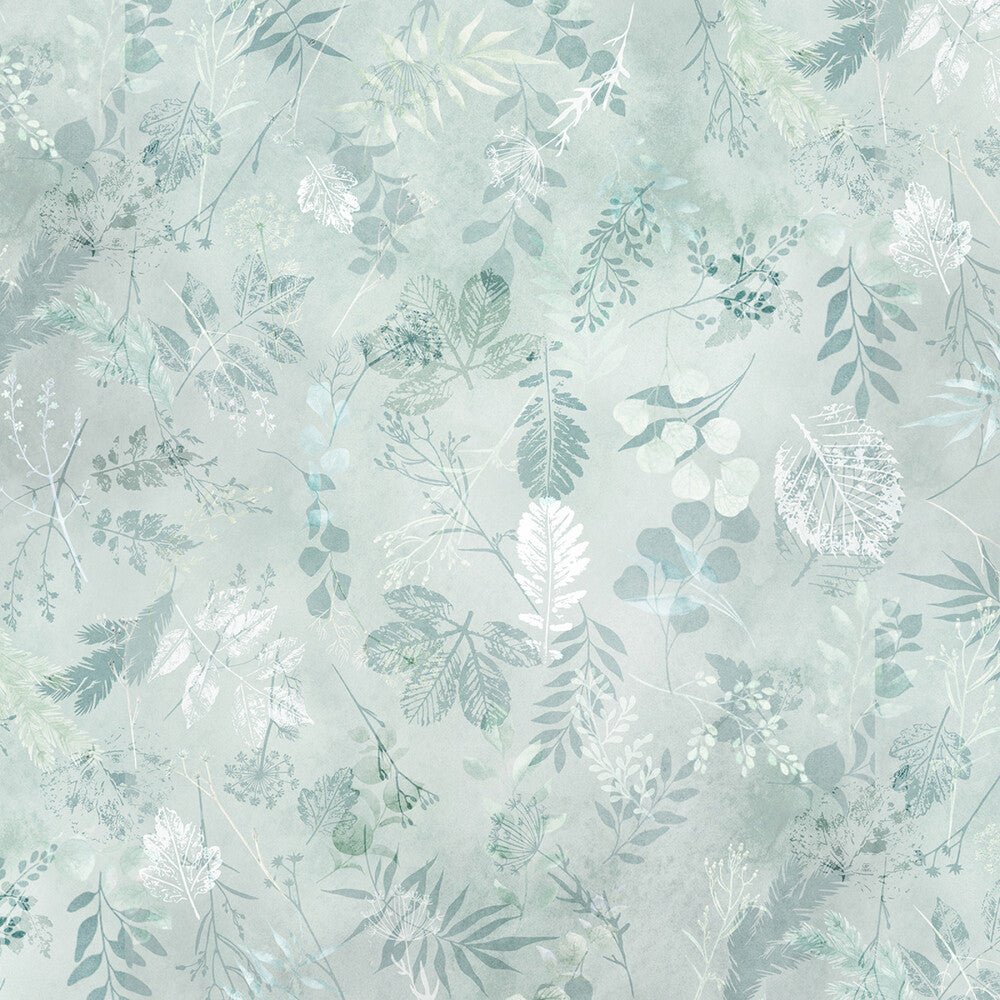 Tree Line - MIST LEAF - Everything Fabric