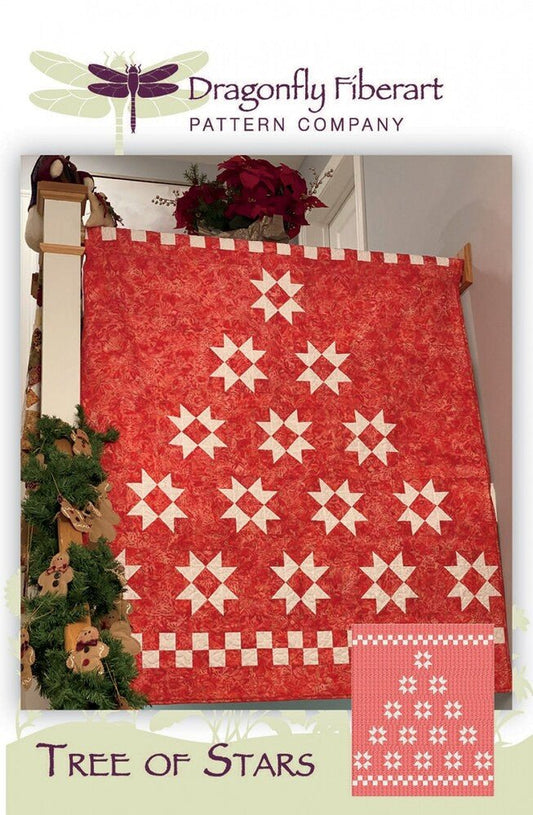 Tree of Stars Quilt Pattern - Everything Fabric