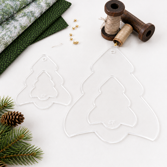 Christmas Tree Template in 3 Sizes