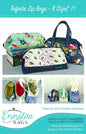 Trifecta Zip Bags - Six Sizes - Everything Fabric