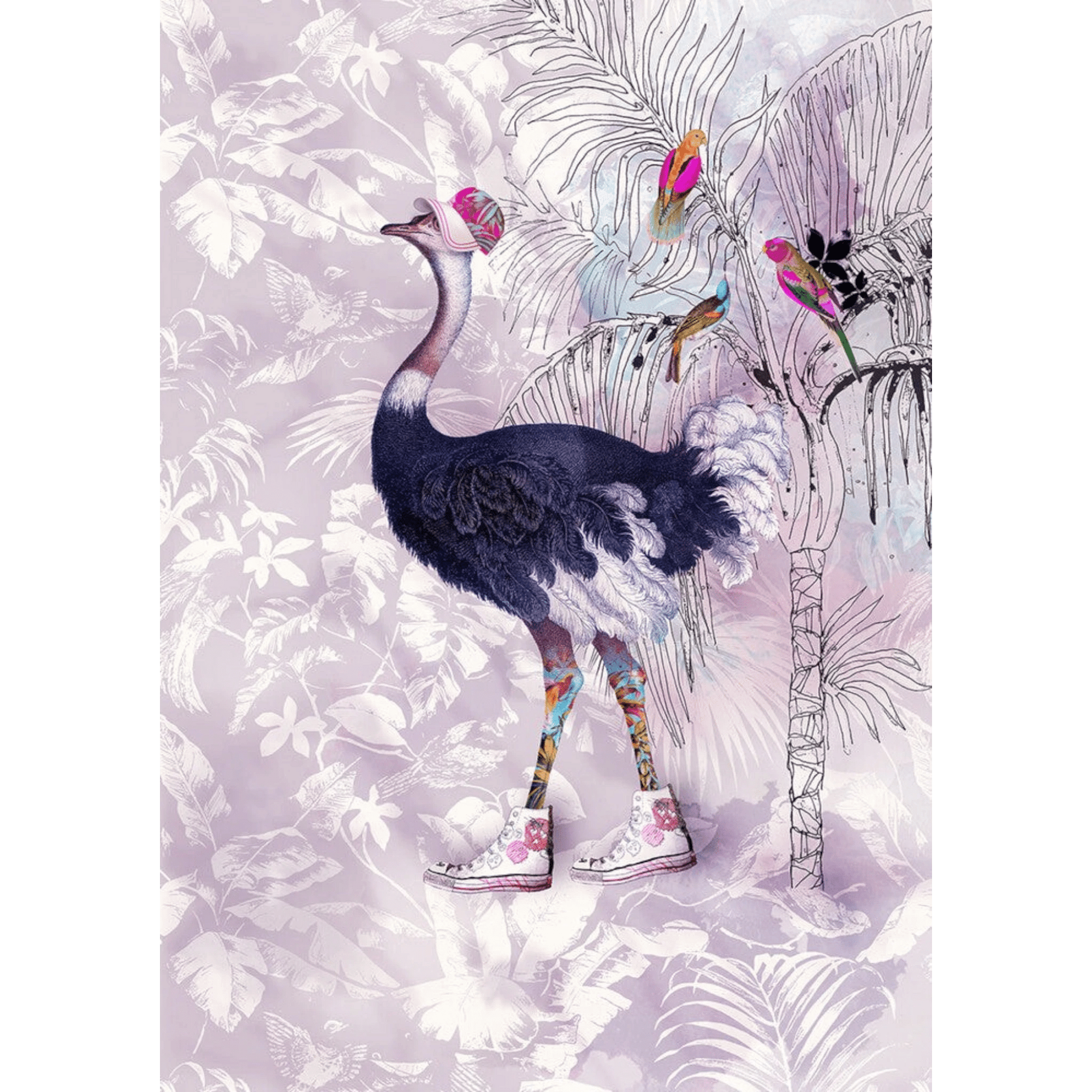 Tropic Walk Panel 31 x 43in Clearance - Everything Fabric
