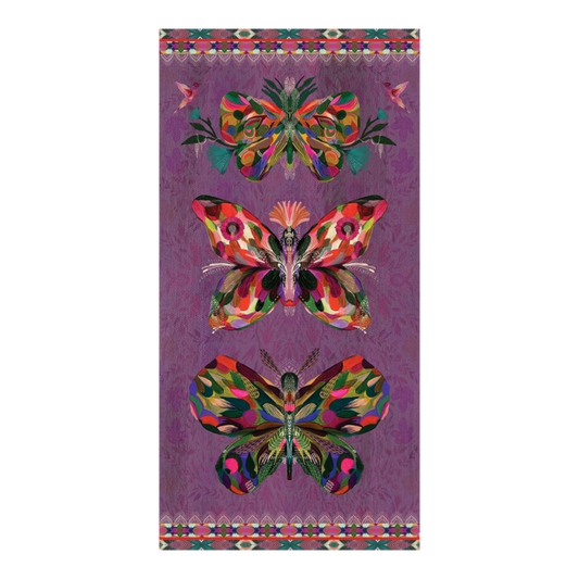 True Colors - Wing Panel Plum - Everything Fabric