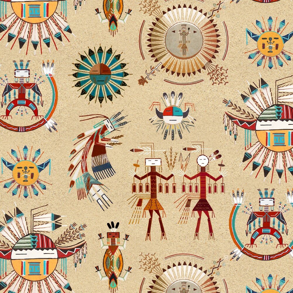 Tuscon - Sand Painting - Everything Fabric