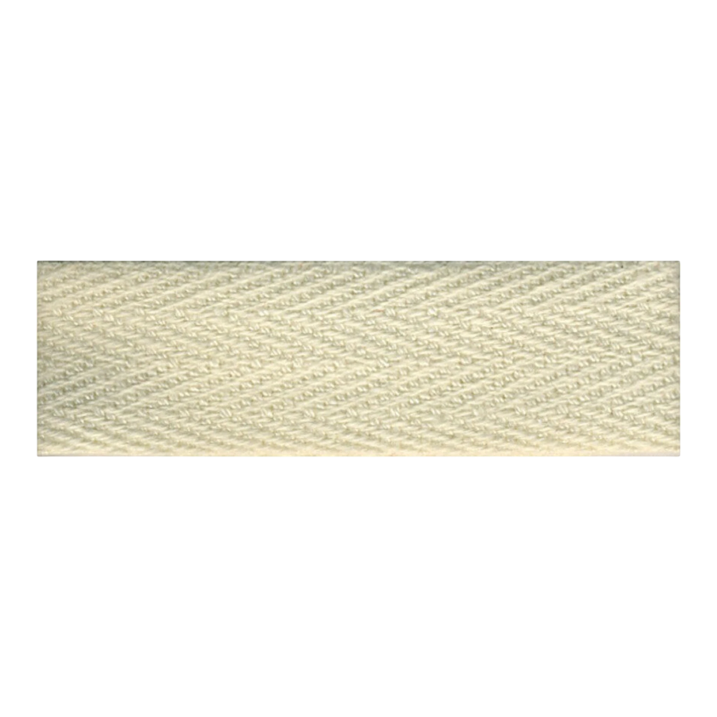 Cotton Twill Tape - Cream 20 mm for patchwork, quilting and sewing