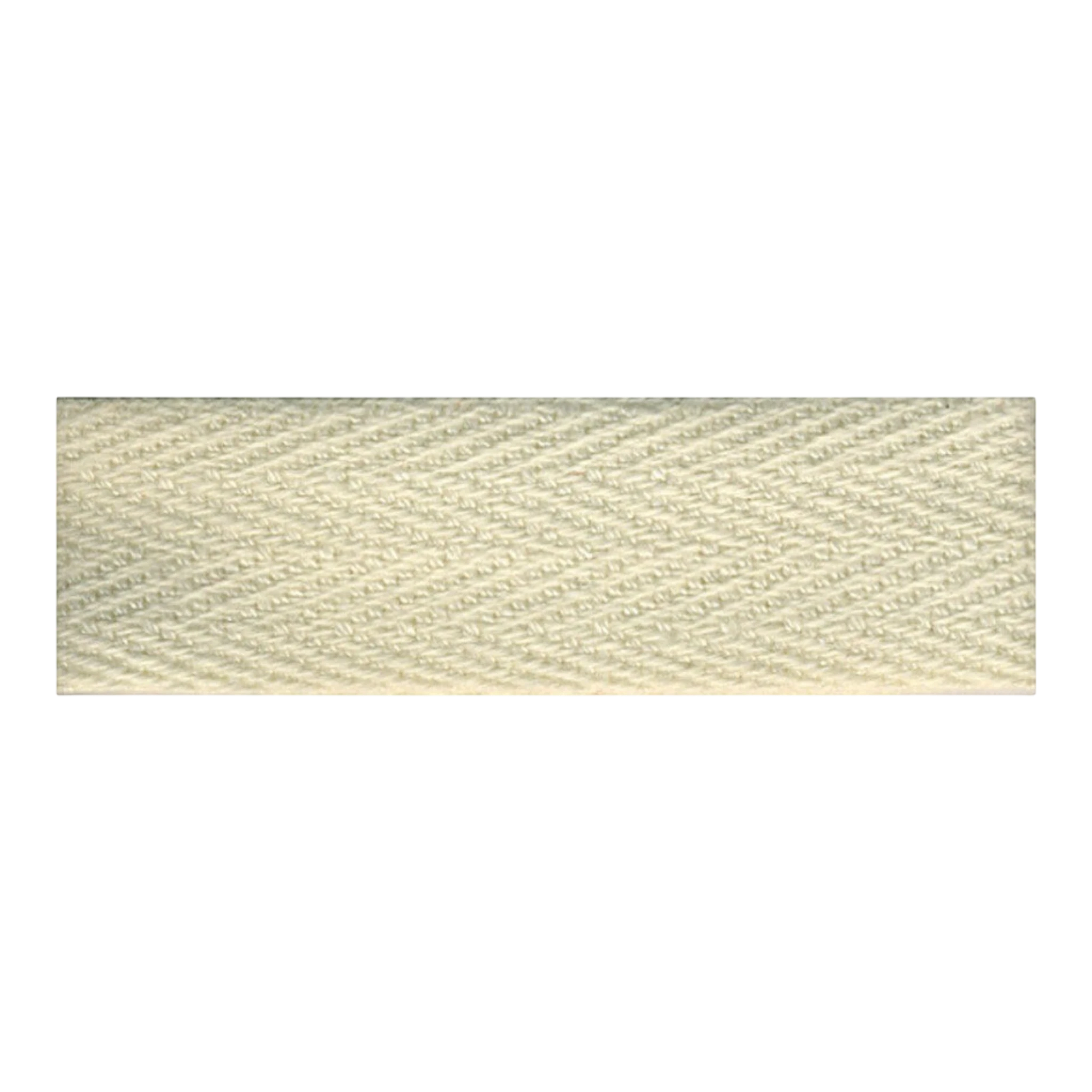 Cotton Twill Tape - Cream 20 mm for patchwork, quilting and sewing