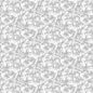 Twirling Leaves White on White - Everything Fabric