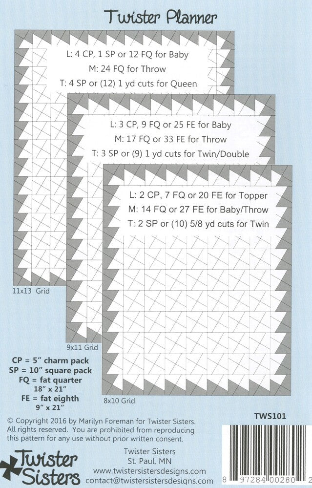 Twister Planner - Everything Fabric