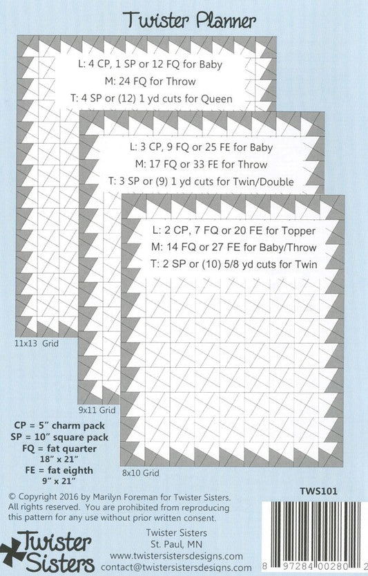 Twister Planner - Everything Fabric