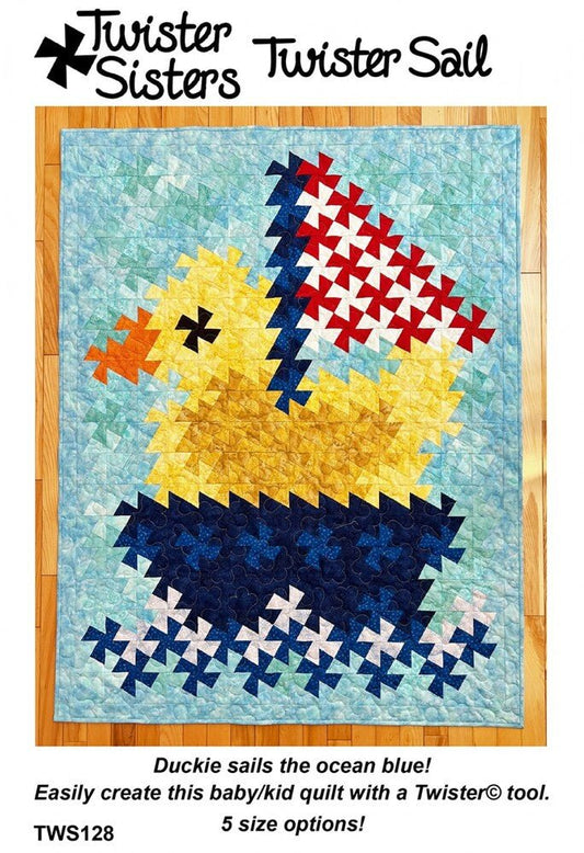 Twister Sail QUILT PATTERN - Everything Fabric