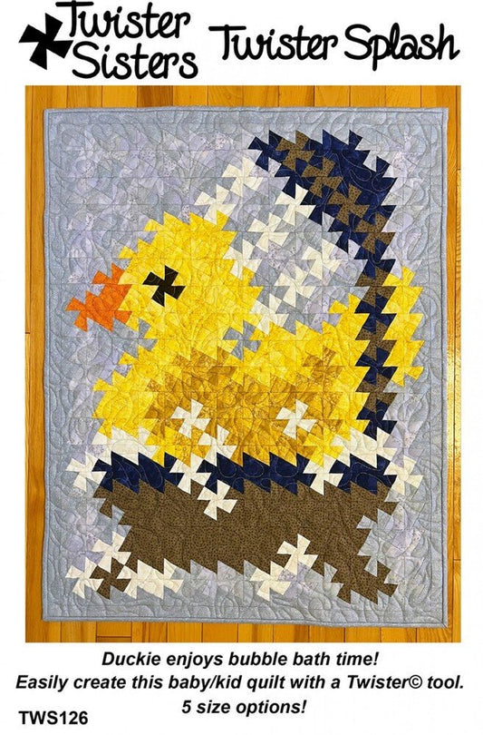 Twister Splash QUILT PATTERN - Everything Fabric