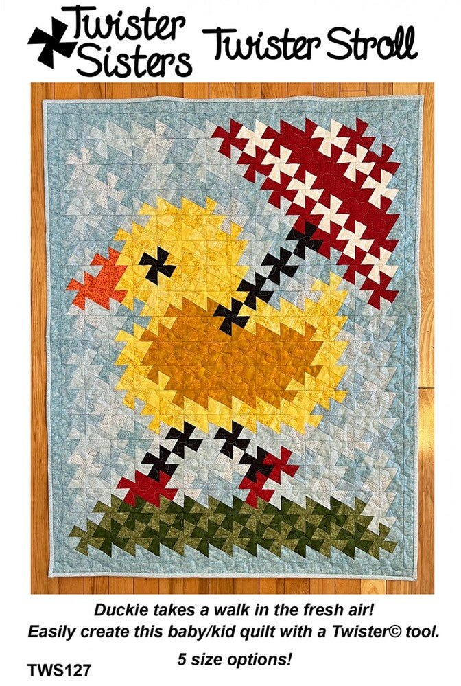 Twister STROLL QUILT PATTERN - Everything Fabric