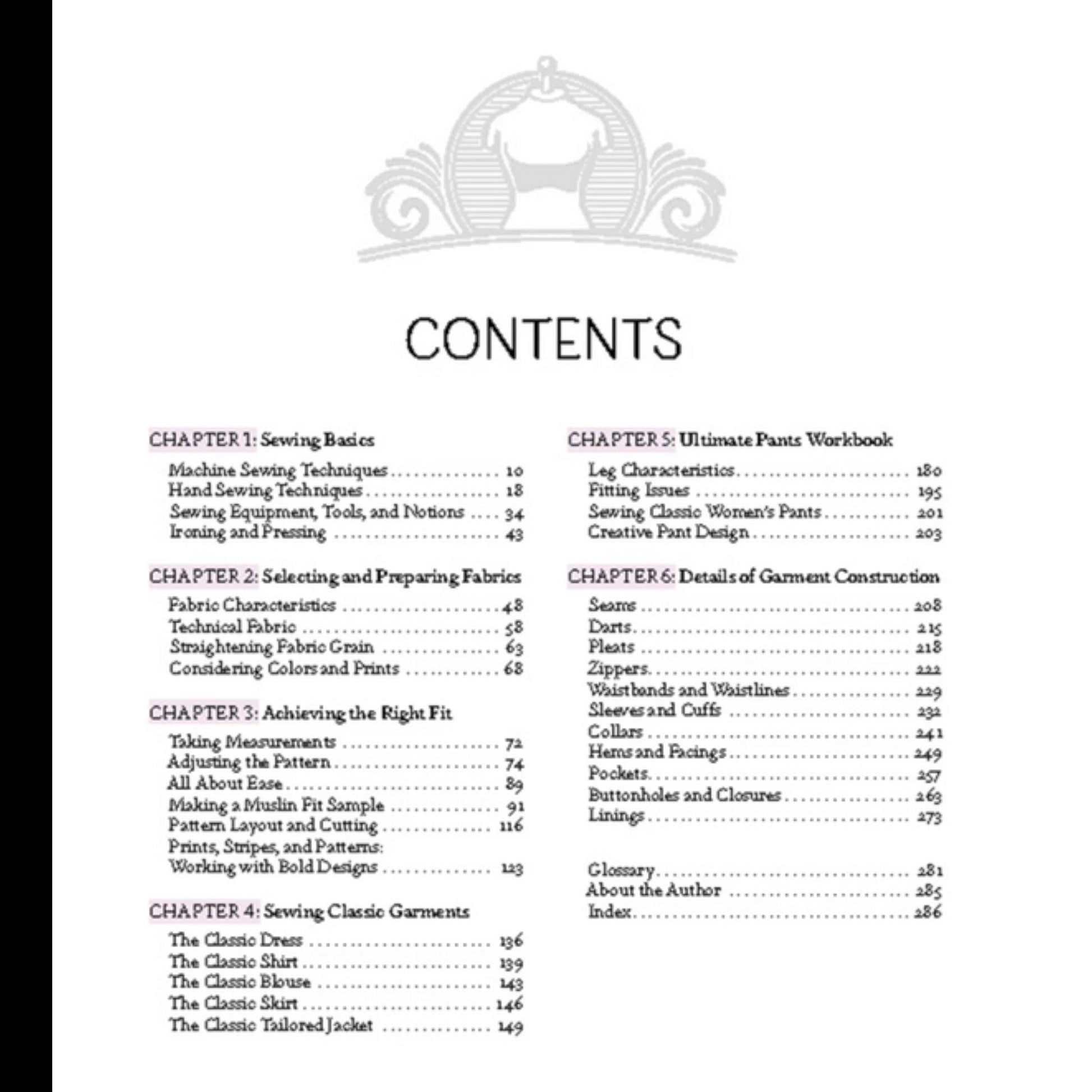 Ultimate Illustrated Guide to Sewing Clothes Book - Everything Fabric