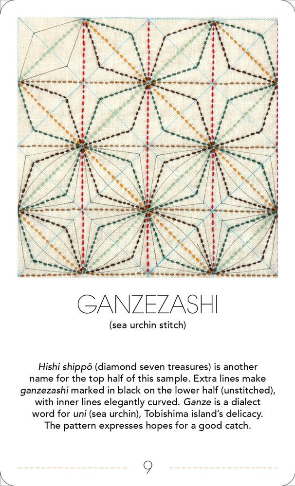 Ultimate Sashiko Card Deck - Everything Fabric