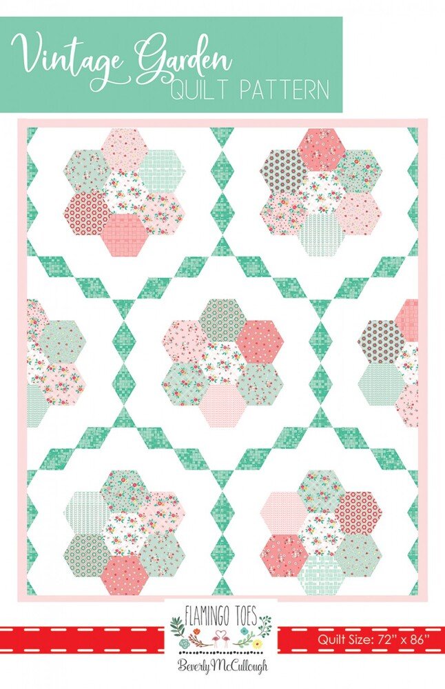 Vintage Garden Quilt Pattern - Everything Fabric