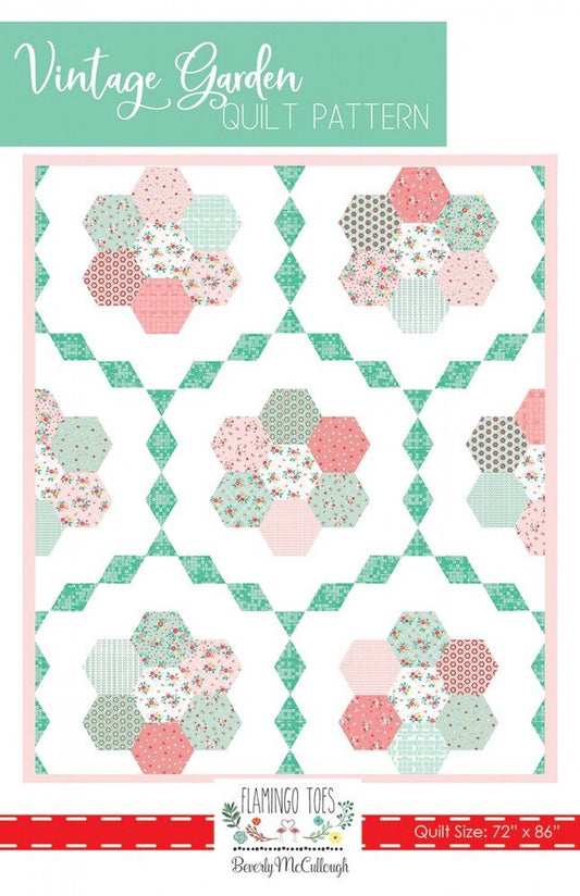 Vintage Garden Quilt Pattern - Everything Fabric