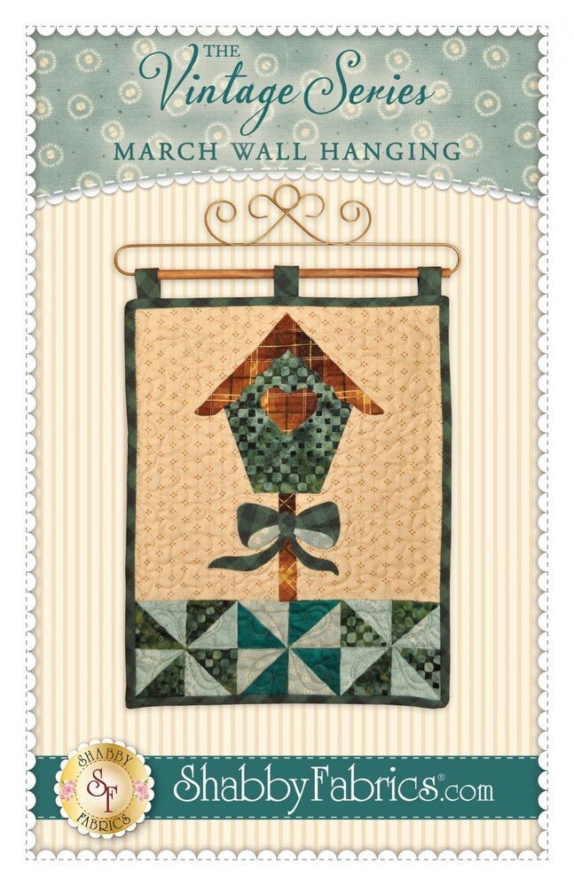 Vintage Series Wall Hanging - March Pattern - Everything Fabric