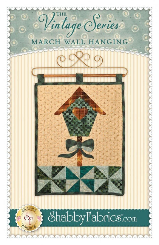 Vintage Series Wall Hanging - March Pattern - Everything Fabric
