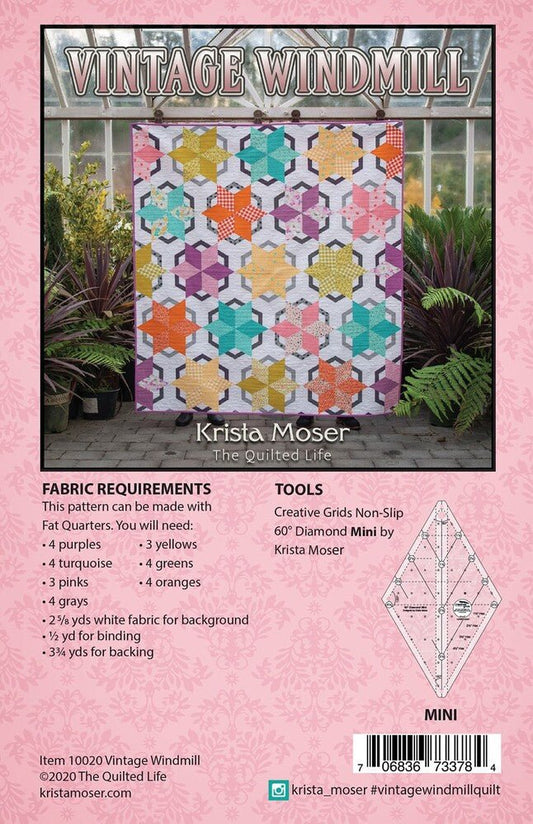 Vintage Windmill Quilt Pattern from Krista Moser - Everything Fabric