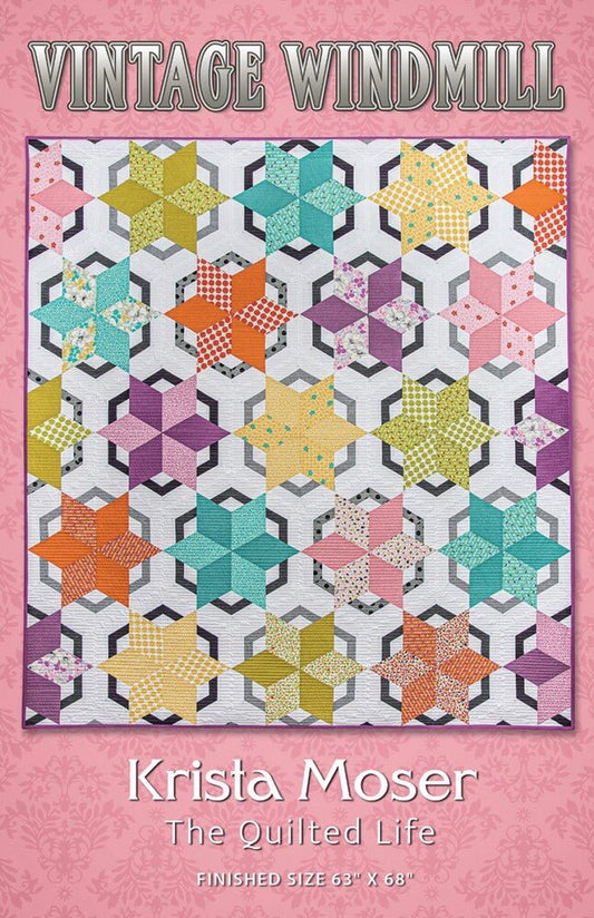 Vintage Windmill Quilt Pattern from Krista Moser - Everything Fabric