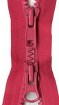 Vislon 2-Way Separating Zipper 711 mm LIPSTICK - Everything Fabric