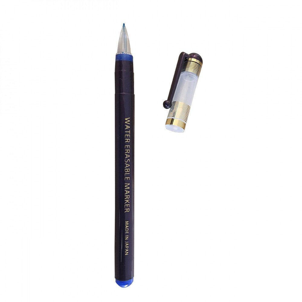 Water Erasable Xfine Blue Pen - Everything Fabric