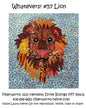 Whatevers! 57 Lion Collage Pattern - Everything Fabric