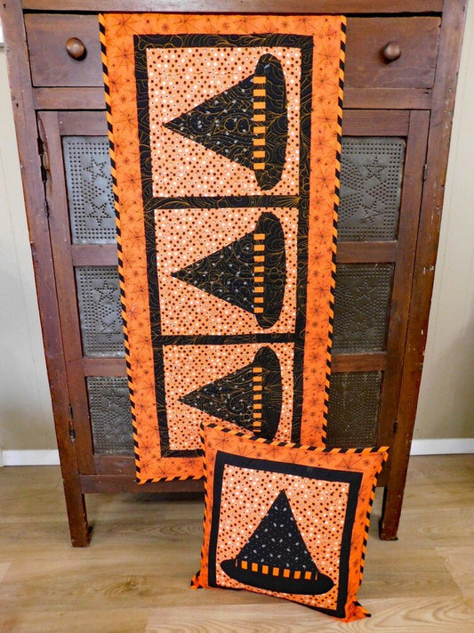 Which Witch? Runner and Pillow Pattern - Everything Fabric