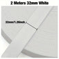 White Belting - 32 mm Wide x 2 Yards - Everything Fabric