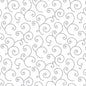 White/Grey Scroll - Everything Fabric