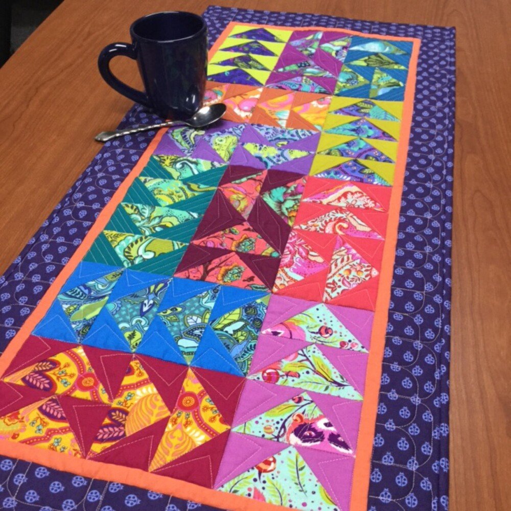 Wild and Free Table Runner Pattern - Everything Fabric