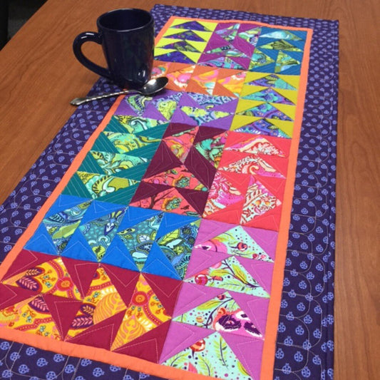 Wild and Free Table Runner Pattern - Everything Fabric