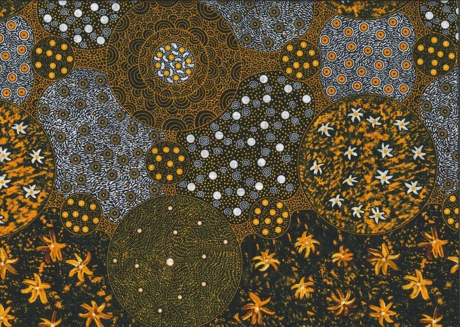 Wild Bush - Tomato & Apple Black Gold - Everything Fabric