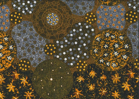 Wild Bush - Tomato & Apple Black Gold - Everything Fabric