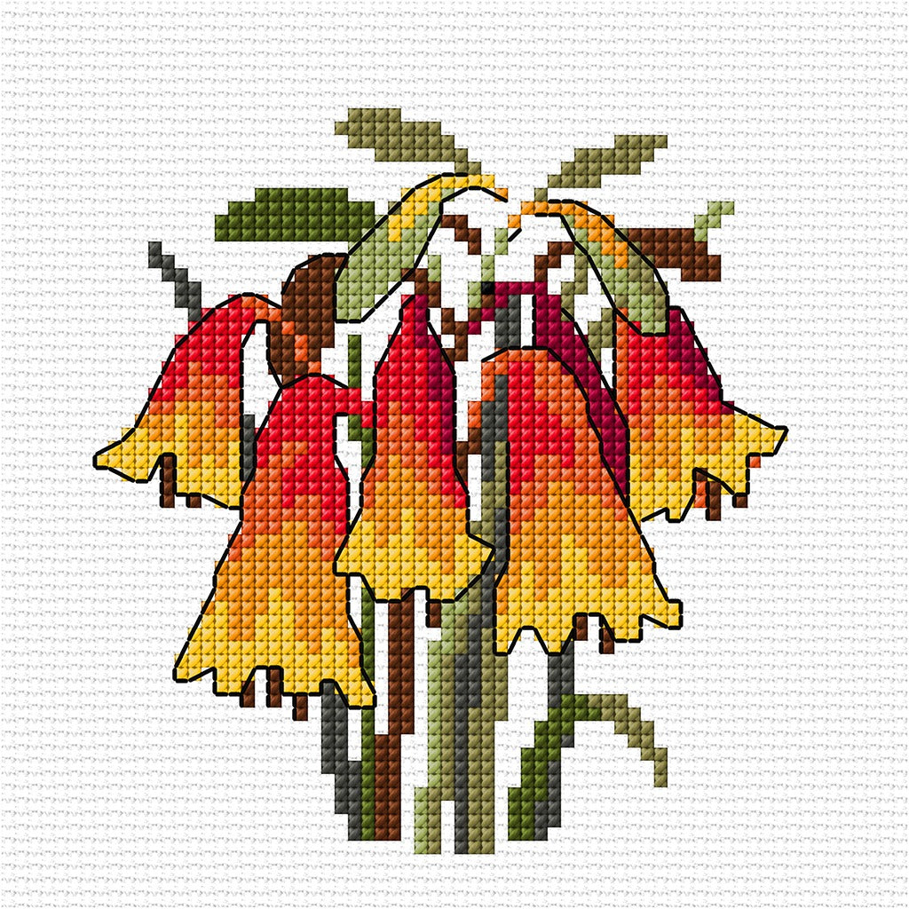 Christmas Bells design from Wildflower Mini's 2 by Country Threads