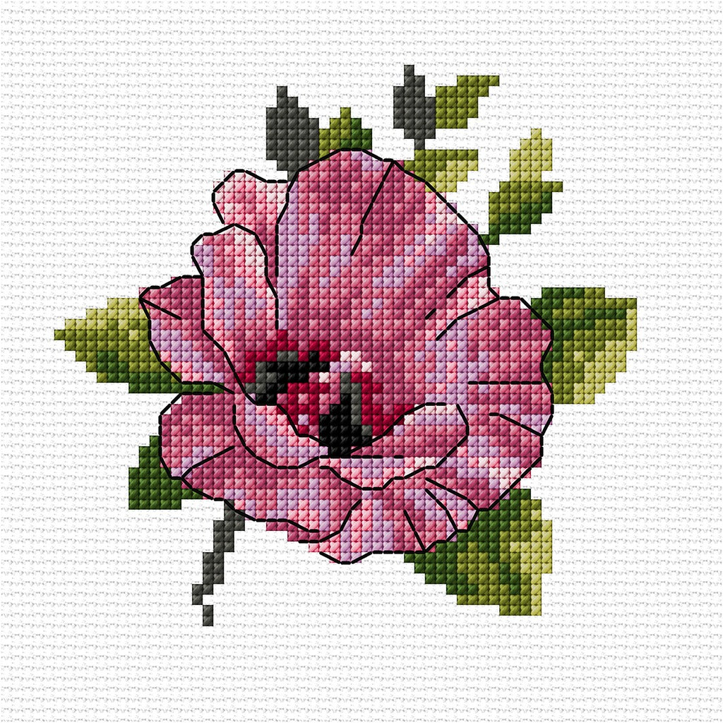 Desert Rose design from Wildflower Mini's 2 by Country Threads