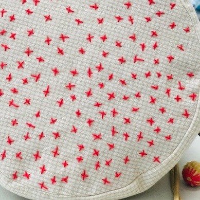 Wildflowers Freeform Applique Bag Pattern - Everything Fabric