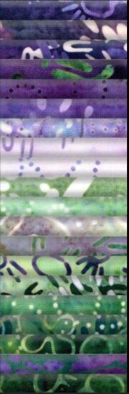 Wine Country Batik 5in Squares 42pc - Everything Fabric