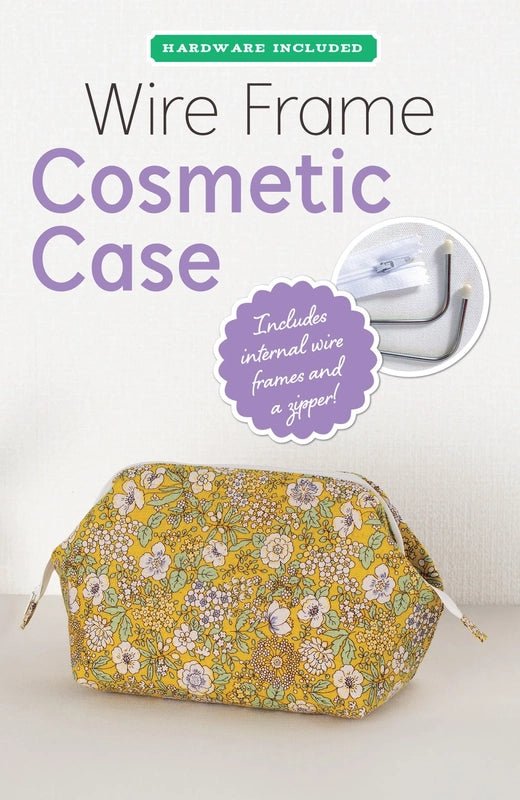 Wire Frame Cosmetic Case Kit Pattern - Everything Fabric